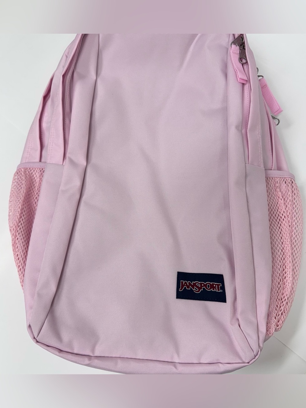 JanSport Campus Pack Backpack, Pink Ice, 32L Laptop School Travel Bag - New